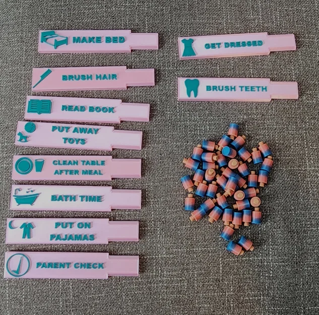 Bảng Peg Board Nhiệm Vụ/Việc Nhà (Task\Chore Peg Board) - Image 5