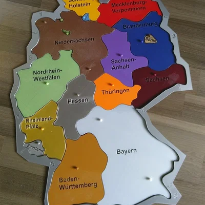 Bộ ghép hình Đức (Germany Puzzle)