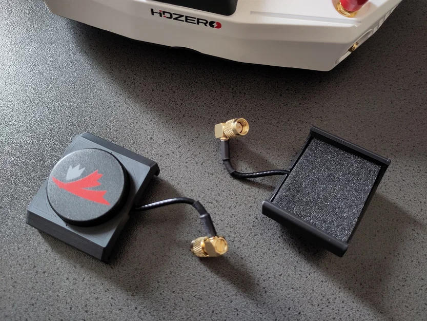 Ngàm gắn anten patch cho kính HDZero (captive) - Image 2