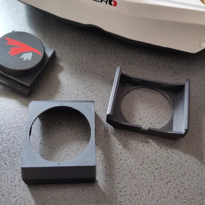 Ngàm gắn anten patch cho kính HDZero (captive)