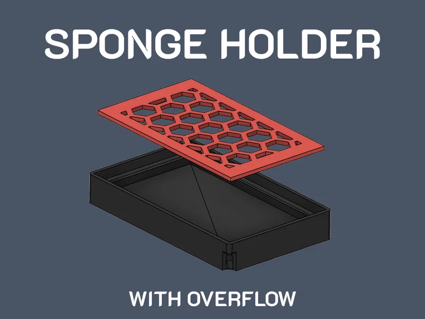 Kệ đựng miếng rửa chén (Sponge holder) - Image 1