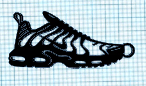 Móc khóa giày Nike TN - Mô hình in 3D phong cách sneaker - Image 1