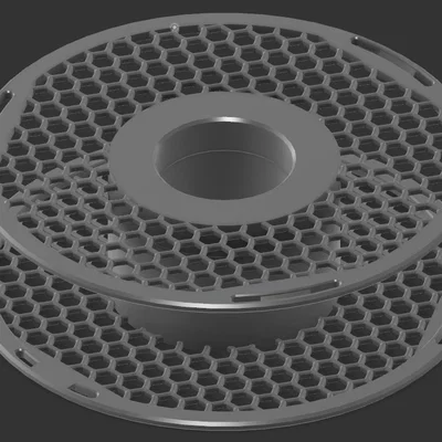 Master spool filament tái sử dụng (parametric) chỉnh vừa eSun Refilament