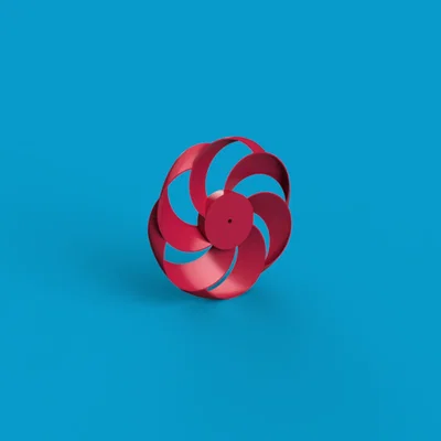 Mẫu Cánh Quạt Toroidal Độc Đáo Cho Dự Án In 3D