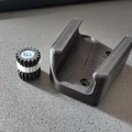 Kẹp treo cán chổi Gravity (bánh răng nặng + vòng cao su) cho 24mm - Thumbnail 2