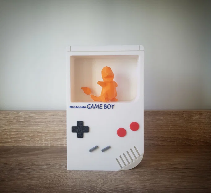 Mô hình Charmander Low Poly - Đồ trang trí Pokemon in 3D ấn tượng - Image 4