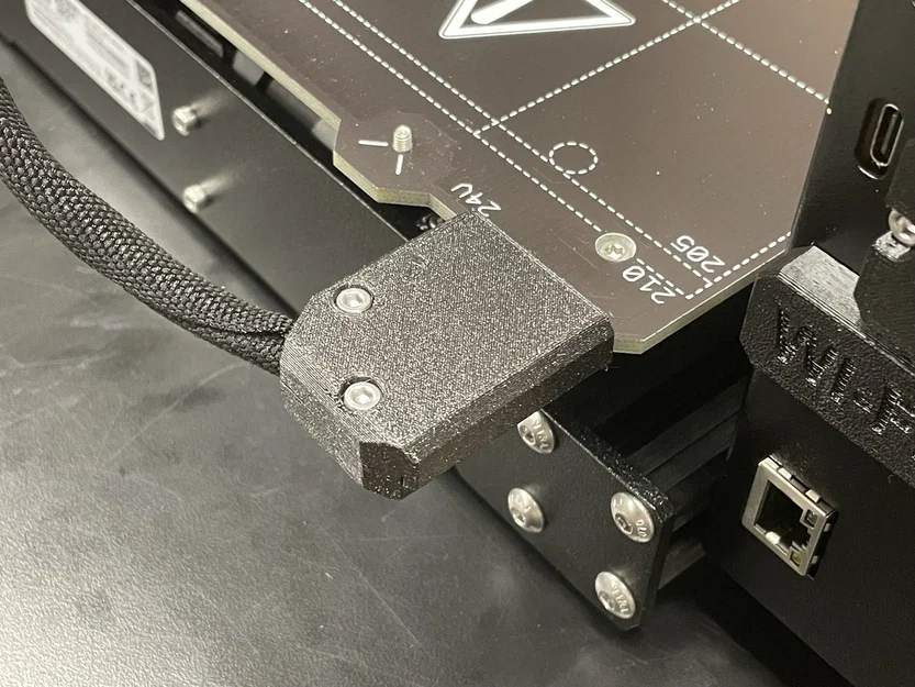 Nắp che cáp bàn nhiệt 60 độ (60°) cho Prusa i3 MK4 và MK4S (Dùng trong enclosure) - Image 1