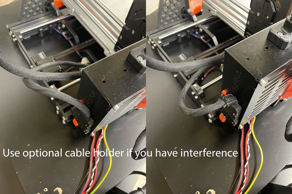 Nắp che cáp bàn nhiệt 60 độ (60°) cho Prusa i3 MK4 và MK4S (Dùng trong enclosure) - Image 9