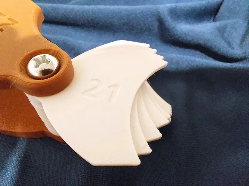 Thước đo bán kính (Radius Gauge) 21-40mm - Image 2