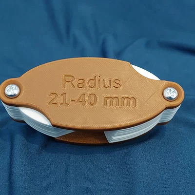 Thước đo bán kính (Radius Gauge) 21-40mm