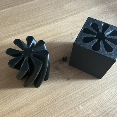 Impossible Vortex Screw Cube: Khối lập phương xoắn ốc độc đáo