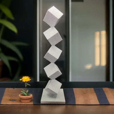 Cột Chống Trọng Lực - Mô hình điêu khắc (Print in Place)