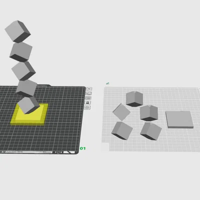 Cột Chống Trọng Lực - Mô hình điêu khắc (Print in Place)