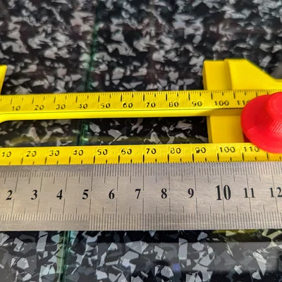 Thước kẻ vạch song song (Parallel Marking Gauge) với thang đo mét