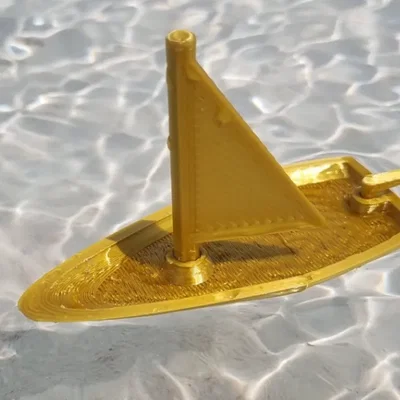 Mô hình thuyền buồm đồ chơi in 3D thú vị cho bé