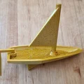 Mô hình thuyền buồm đồ chơi in 3D thú vị cho bé - Thumbnail 2