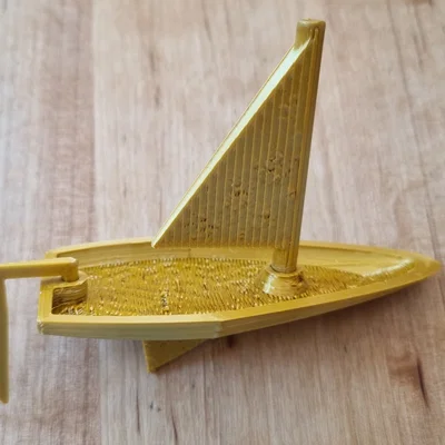 Mô hình thuyền buồm đồ chơi in 3D thú vị cho bé