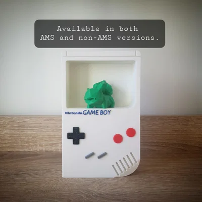 Mô hình trang trí Nintendo Game Boy - Hộp trưng bày và Khung ảnh độc đáo