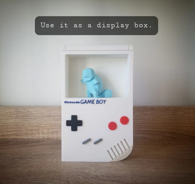 Mô hình trang trí Nintendo Game Boy - Hộp trưng bày và Khung ảnh độc đáo - Image 2
