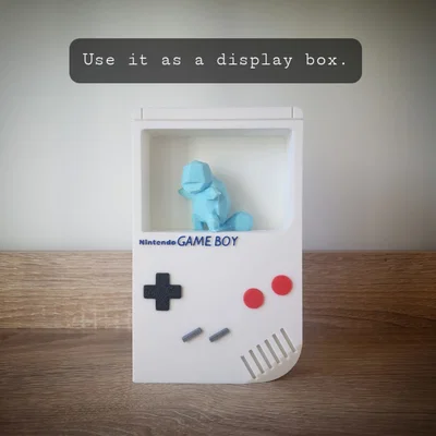Mô hình trang trí Nintendo Game Boy - Hộp trưng bày và Khung ảnh độc đáo