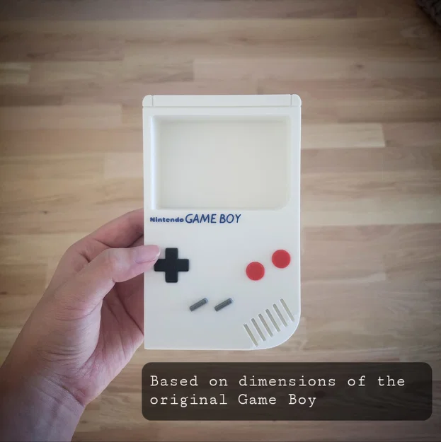 Mô hình trang trí Nintendo Game Boy - Hộp trưng bày và Khung ảnh độc đáo - Image 4