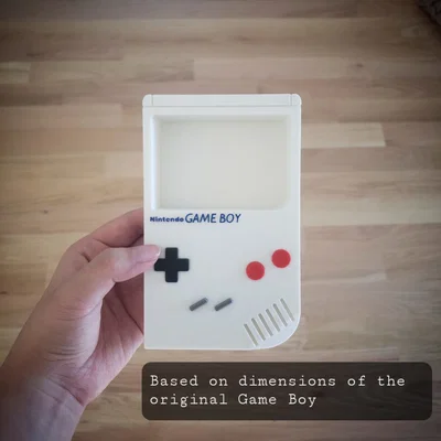 Mô hình trang trí Nintendo Game Boy - Hộp trưng bày và Khung ảnh độc đáo