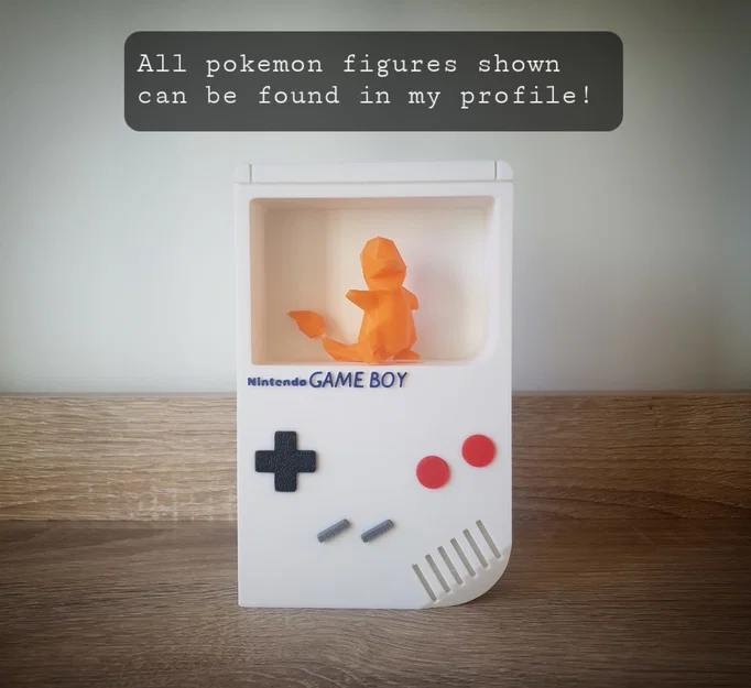 Mô hình trang trí Nintendo Game Boy - Hộp trưng bày và Khung ảnh độc đáo - Image 5