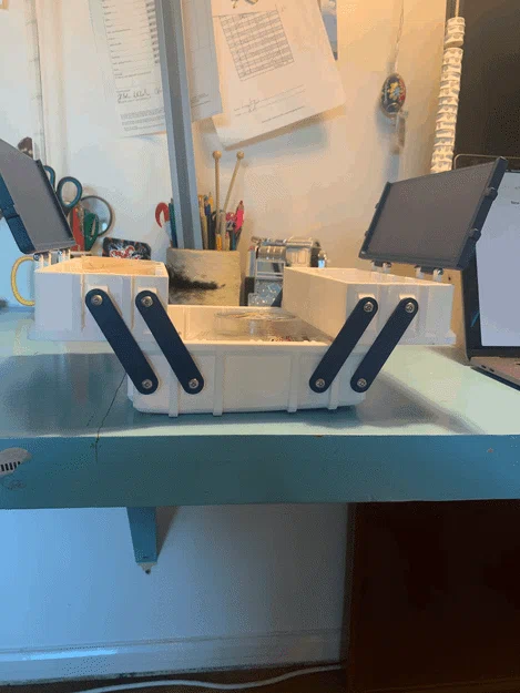 Hộp đựng đồ đa năng thông minh - Thiết kế hai tầng in 3D tiện lợi - Image 2