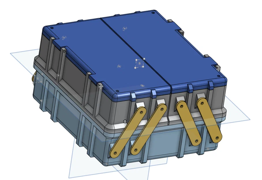 Hộp đựng đồ đa năng thông minh - Thiết kế hai tầng in 3D tiện lợi - Image 5
