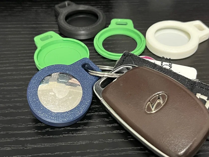 Ốp bảo vệ AirTag gắn chìa khóa - Image 2