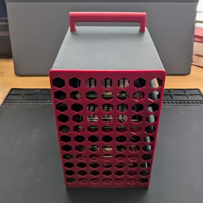 Vỏ Case Raspberry Pi Cluster (4 Khay)