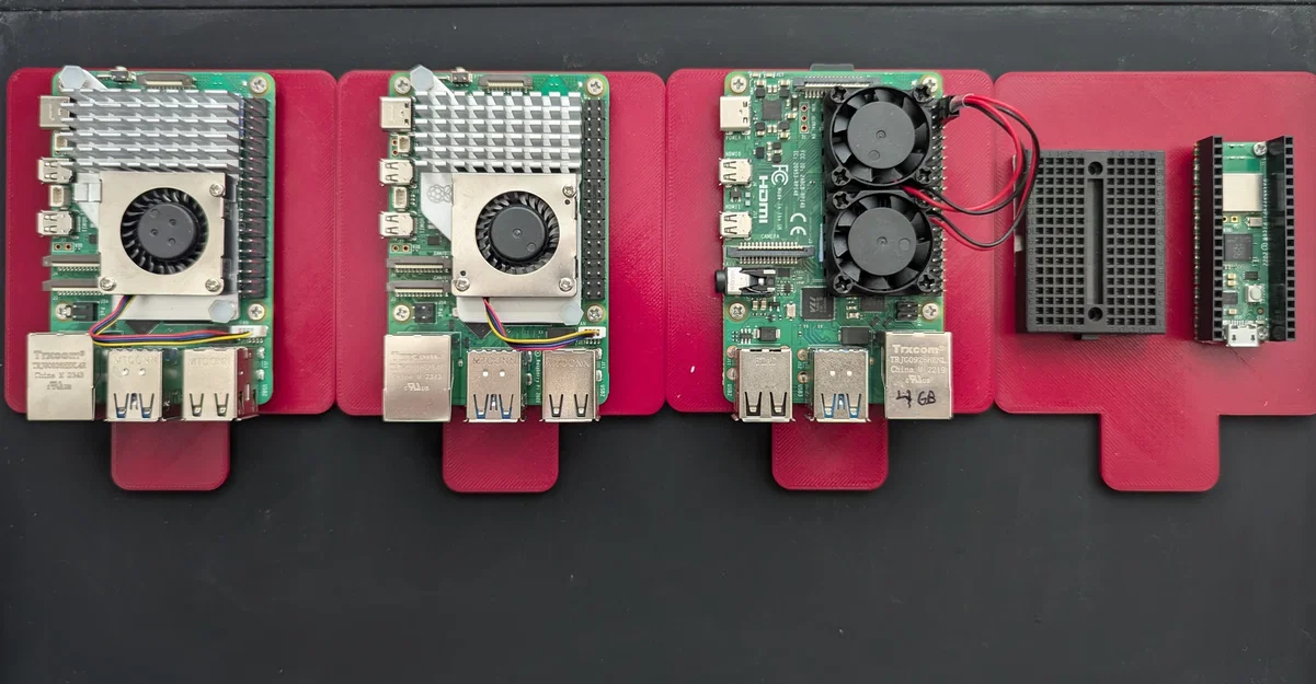 Vỏ Case Raspberry Pi Cluster (4 Khay) - Image 4