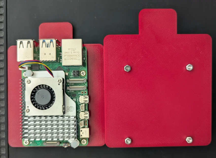 Vỏ Case Raspberry Pi Cluster (4 Khay) - Image 5