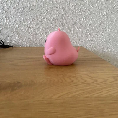 Chú vịt toon ú nu dễ thương (Không cần support / in siêu dễ)