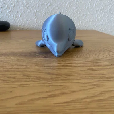 Mô hình cá heo hoạt hình đáng yêu (Dễ in, không cần support)