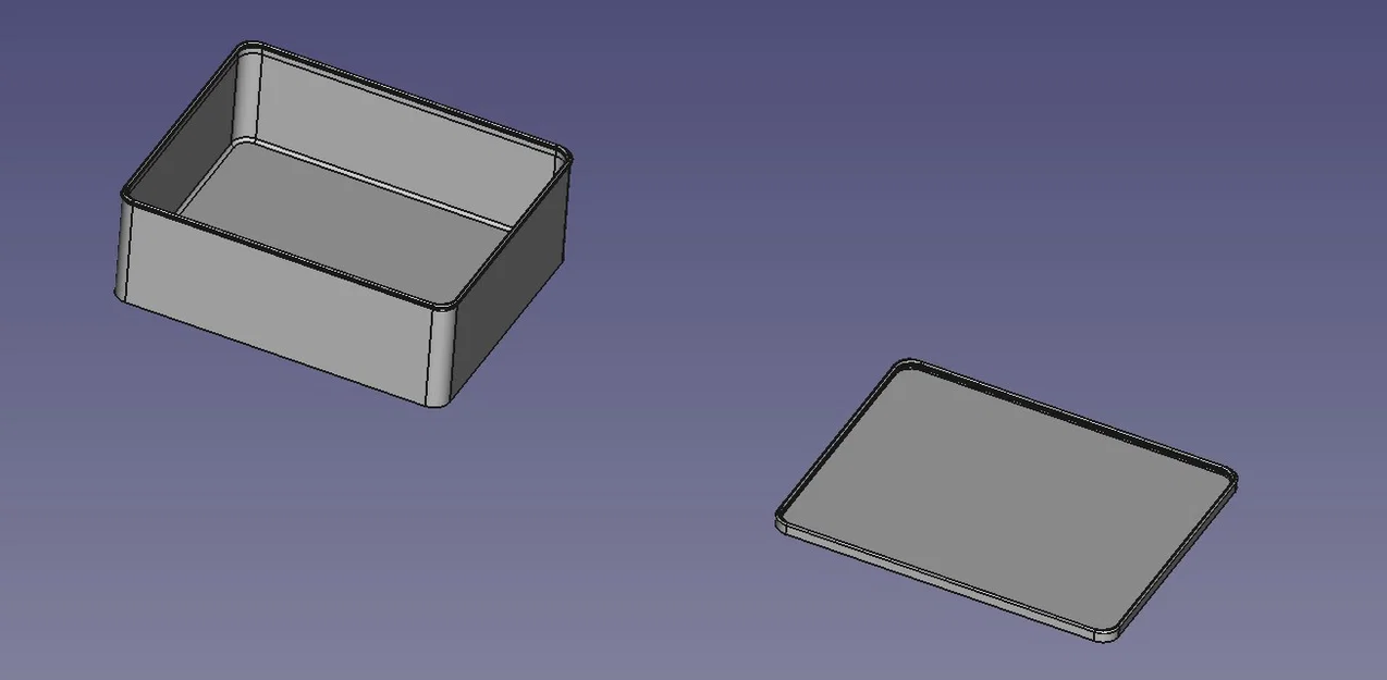 Hộp in 3D tùy chỉnh thông số với nắp đậy khớp nối - Image 3