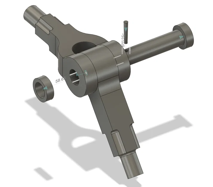 Mô hình Khớp Nối Cơ Khí (Knuckle Joint) chất lượng cao cho người mới - Image 1