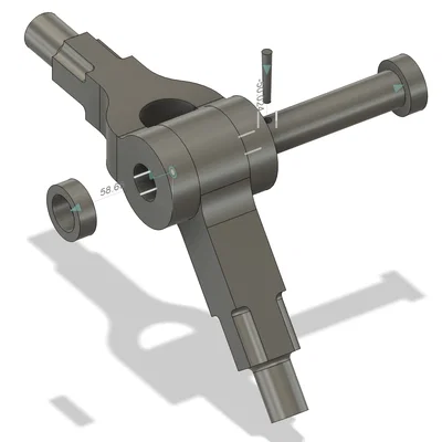 Mô hình Khớp Nối Cơ Khí (Knuckle Joint) chất lượng cao cho người mới