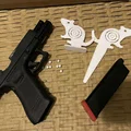 Bia tập bắn hình chuột cho Airsoft, Air gun - Thumbnail 2