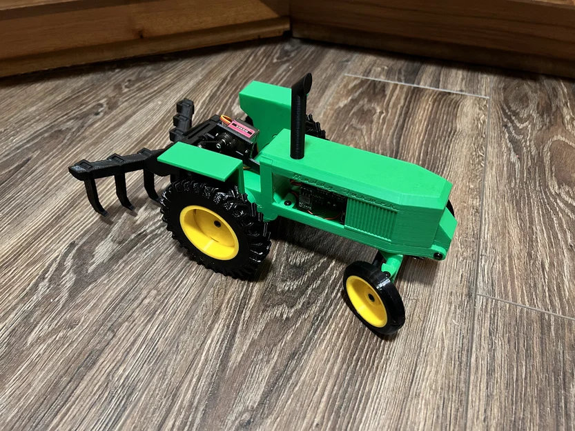 Mini RC Tractor - Máy kéo điều khiển từ xa mini - Image 5