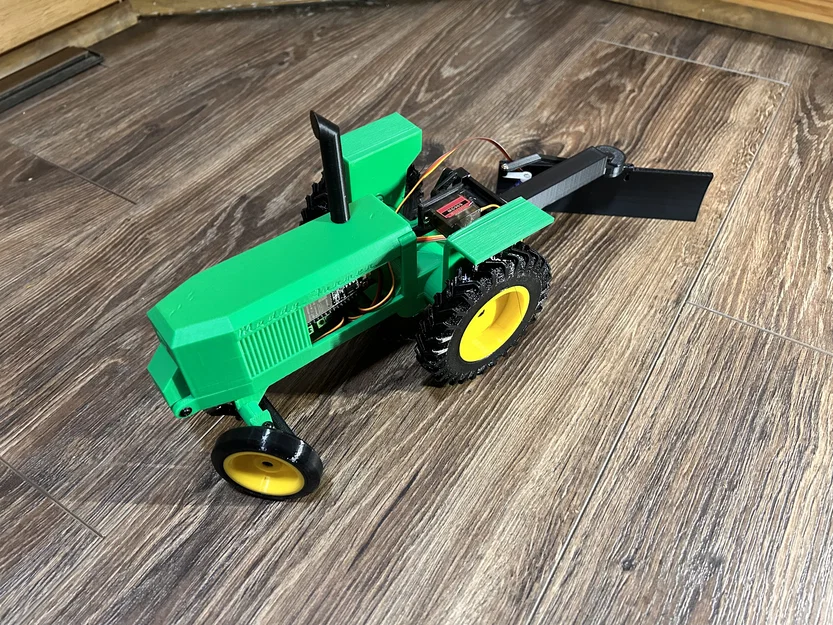 Mini RC Tractor - Máy kéo điều khiển từ xa mini - Image 7
