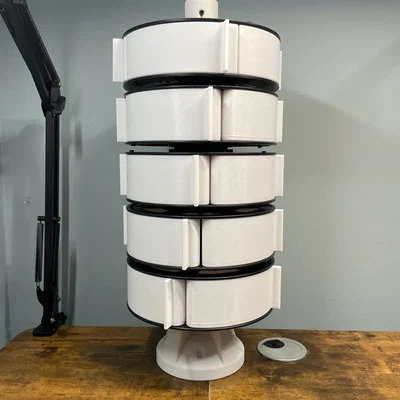 Ultimate Spool Drawer Storage (Stacking) (Parametric) - Giải Pháp Lưu Trữ Đỉnh Cao