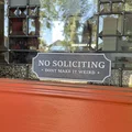 Bảng "No Soliciting" (Không làm phiền) - Thumbnail 2