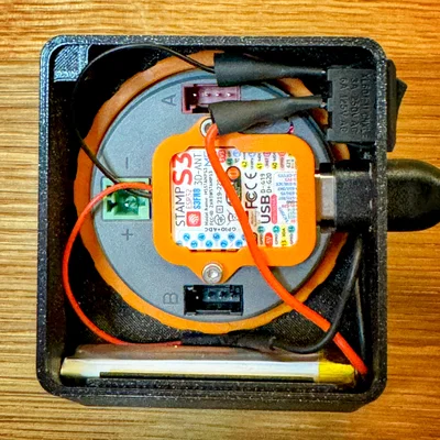 Vỏ hộp M5Stack Dial cho Pomodoro Timer - Thiết kế 3D chuyên nghiệp