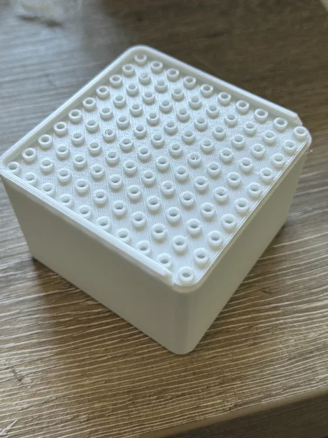 Hộp đựng LEGO có nắp tích hợp tấm đế lắp ráp - Image 4