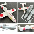 Mô hình lắp ráp máy bay Yokosuka MXY7 Ohka 3D - Kit Card độc đáo - Thumbnail 1
