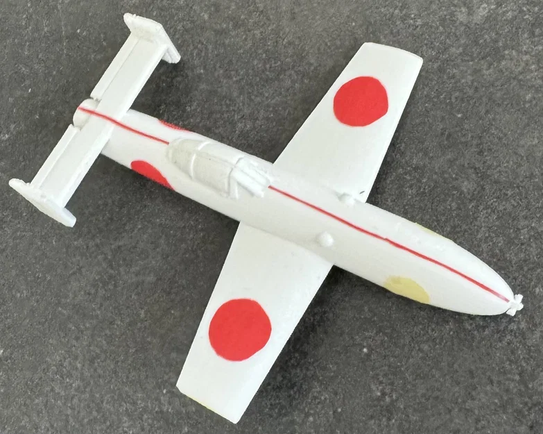 Mô hình lắp ráp máy bay Yokosuka MXY7 Ohka 3D - Kit Card độc đáo - Image 14