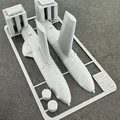 Mô hình lắp ráp máy bay Yokosuka MXY7 Ohka 3D - Kit Card độc đáo - Thumbnail 16