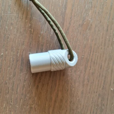 Hộp đựng pin CR123A in 3D nhỏ gọn, tiện lợi kèm lỗ móc khóa