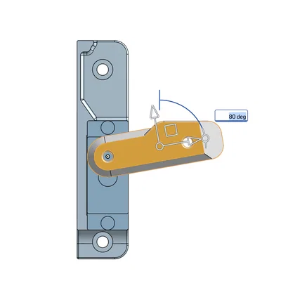 Voron 0 ZeroClick Servo Dock